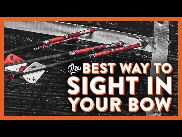 Tips For Sighting in a Compound Bow